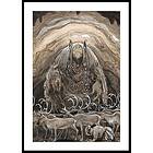 Gallerix Poster Nilas Offer Julbocken II By John Bauer 21x30 4777-21x30