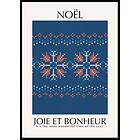 Gallerix Poster Noel Blue No2 30x40 4870-30x40