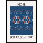 Gallerix Poster Noel Blue No2 21x30 4870-21x30