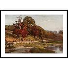 Gallerix Poster Oaks of Vernon By Theodore Clement Steele 21x30 4832-21x30