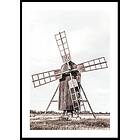 Gallerix Poster Old Wooden Wind Mill 50x70 5341-50x70