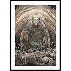 Gallerix Poster Nilas Offer Julbocken II av John Bauer 50x70 4822-50x70