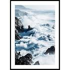 Gallerix Poster Pacific Ocean Coastline 30x40 4660-30x40