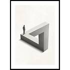 Gallerix Poster Penrose Triangle 70x100 5199-70x100