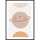 Gallerix Poster Planet Saturn 21x30 5024-21x30