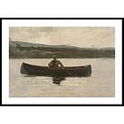 Gallerix Poster Playing A Fish By Winslow Homer 21x30 4936-21x30