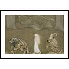 Gallerix Poster Prinsessan och Trollen av John Bauer 50x70 4824-50x70