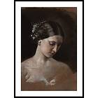 Gallerix Poster Portrait Of A Woman By Jean-Baptiste-Antoine-Emile Béranger 5089-50x70