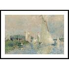 Gallerix Poster Regatta at Argenteuil By Auguste Renoir 4728-21x30G