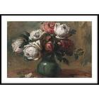Gallerix Poster Roses In A Vase By Auguste Renoir 50x70 5108-50x70