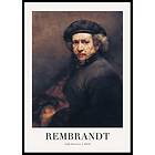 Gallerix Poster Self-Portrait 1659 By Rembrandt 5553-21x30G