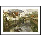 Gallerix Poster Small Town Near La Panne By Frits Thaulow 70x100 4916-70x100