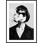 Gallerix Poster Smoke In The Face 21x30 5501-21x30