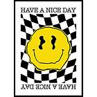 Gallerix Poster Smiley Yellow And Black 5158-21x30G