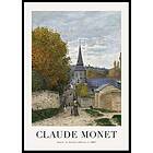 Gallerix Poster Street In Sainte-Adresse 1867 By Claude Monet 5521-21x30G