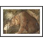 Gallerix Poster Stackars Lilla Basse av John Bauer 70x100 4823-70x100