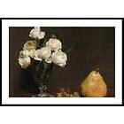 Gallerix Poster Still Life With Roses And Fruit By Henri Fantin-Latour 50x70 5109-50x70
