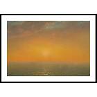 Gallerix Poster Sunset On the Sea By John Frederick Kensett 70x100 4798-70x100