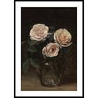 Gallerix Poster Still Life With Roses By Henri Fantin-Latour 30x40 5116-30x40