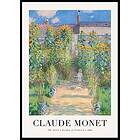 Gallerix Poster The Artists Garden 1881 By Claude Monet 30x40 5528-30x40