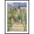 Gallerix Poster The Artist's Garden at Vétheuil By Claude Monet 21x30 4738-21x30