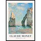 Gallerix Poster The Cliffs At Etretat 1885 By Claude Monet 21x30 5524-21x30