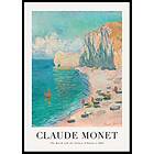 Gallerix Poster The Beach 1885 By Claude Monet 30x40 5518-30x40