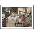 Gallerix Poster The Dance Class By Edgar Degas 50x70 5078-50x70