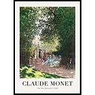 Gallerix Poster The Parc Monceau 1878 By Claude Monet 50x70 5530-50x70