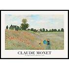 Gallerix Poster The Poppy Field 1873 By Claude Monet 30x40 5514-30x40