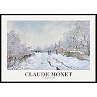 Gallerix Poster The Magpie 1868 By Claude Monet 70x100 5516-70x100