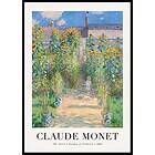 Gallerix Poster The Artists Garden 1881 By Claude Monet 5528-21x30G