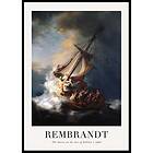 Gallerix Poster The Storm On Sea Of Galilee By Rembrandt 70x100 5554-70x100