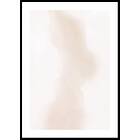 Gallerix Poster Watercolor Faded Brown No1 50x70 5504-50x70