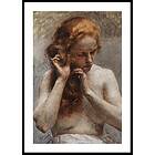 Gallerix Poster Weiblicher Halbakt By Vlaho Bukovac 5094-21x30G