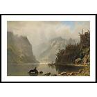 Gallerix Poster Western Landscape By Albert Bierstadt 4950-21x30G