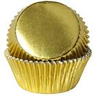 Cacas Muffinsform D5 cm 50-Pack Guld