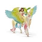 Schleich Bayala 70566 Fairy Surah Med Glitter Pegasus