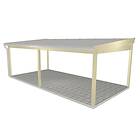 Landskap Uterumsstomme Skimra Robust Skimmra B 6945 x D 3530mm med Mittstolpe 60851969