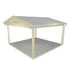 Landskap Uterumsstomme Glimma Robust B 4130 x D 4130mm 60852025