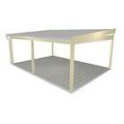 Landskap Uterumsstomme Skimra Skimmra B 5999 x D 4380mm Mittstolpe 60849407