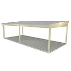 Landskap Uterumsstomme Skimra Robust Skimmra B 8145 x D 3830mm med Mittstolpe 60851980