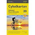 : Cykelkartan Blad 20 Dalsland/Norra Bohuslän 2023-2025