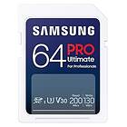 Samsung Pro Ultimate SDXC Class 10 UHS-I U3 V30 200/130MB/s 64GB
