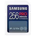 Samsung Pro Ultimate SDXC Class 10 UHS-I U3 V30 200/130Mo/s 256Go