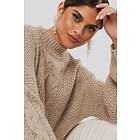 NA-KD Oversized Cable Knitted Sweater (Dame)