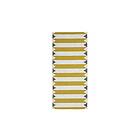 Horredsmattan Plastmatta Peak 70x100 Vändbar PVC Gul 12004-A100