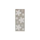 Horredsmattan Plastmatta Flower 70x50 Vändbar PVC Beige 11406-A050