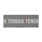 Horredsmattan Plastmatta Kitchen 70x100 Vändbar PVC Grå 10211-A100