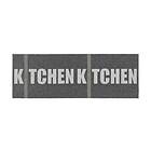 Horredsmattan Plastmatta Kitchen 70x100 Vändbar PVC Svart 10214-A100